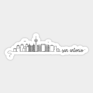 San Antonio City Signature Sticker